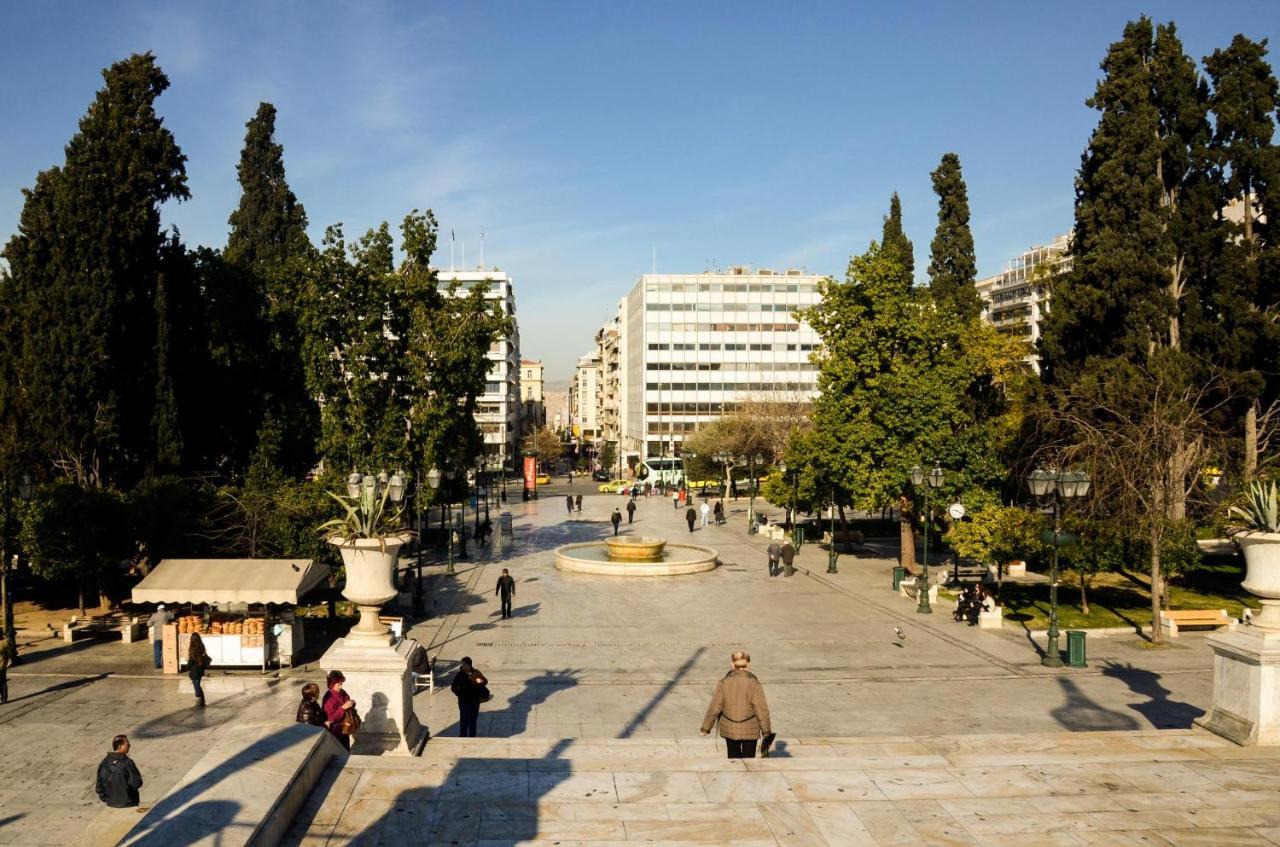 Athens Central Studio In Front Of Syntagma Metro ภายนอก รูปภาพ